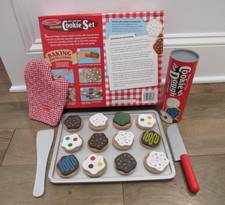 Melissa  Doug Wooden Slice and Bake Cookie Set
