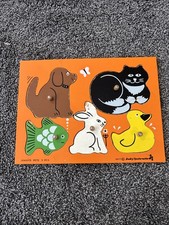 Animal Puzzle 1977 Judy Instructo JI