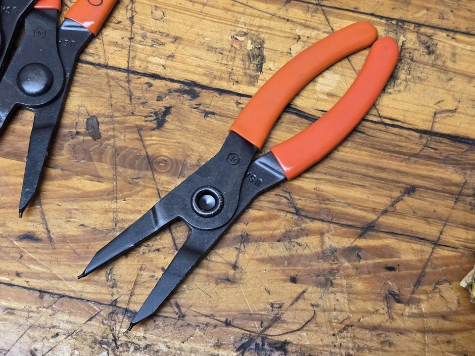 Caja de 5 alicates de anillo de retención vintage NOS Armstrong 67-923 NUEVO Foto 3 de 4