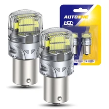 AUTOONE 1156 LED Reverse Light Backup Bulb 6000K White Parking DRL Lamp Canbus