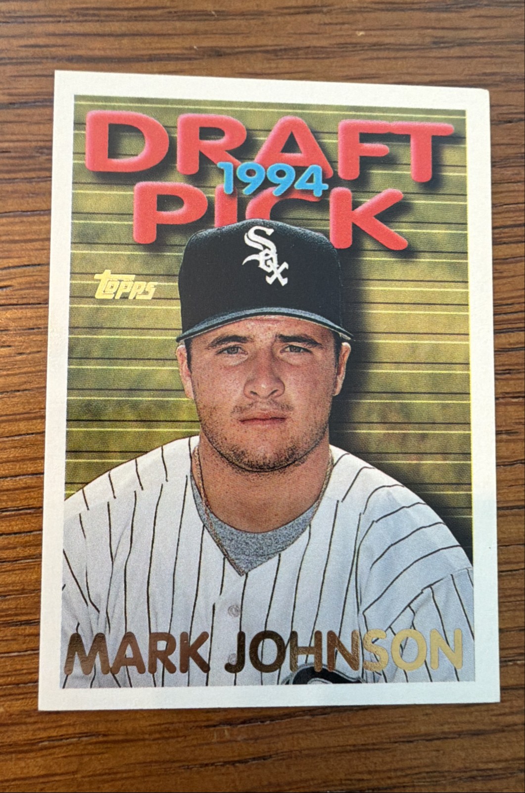 1995 Topps - Mark Johnson #605 (RC)