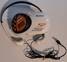 Sony SRF-M80V Sports Walkman AM/FM Portable Radio w/ MDR-W014 Headphones Tested