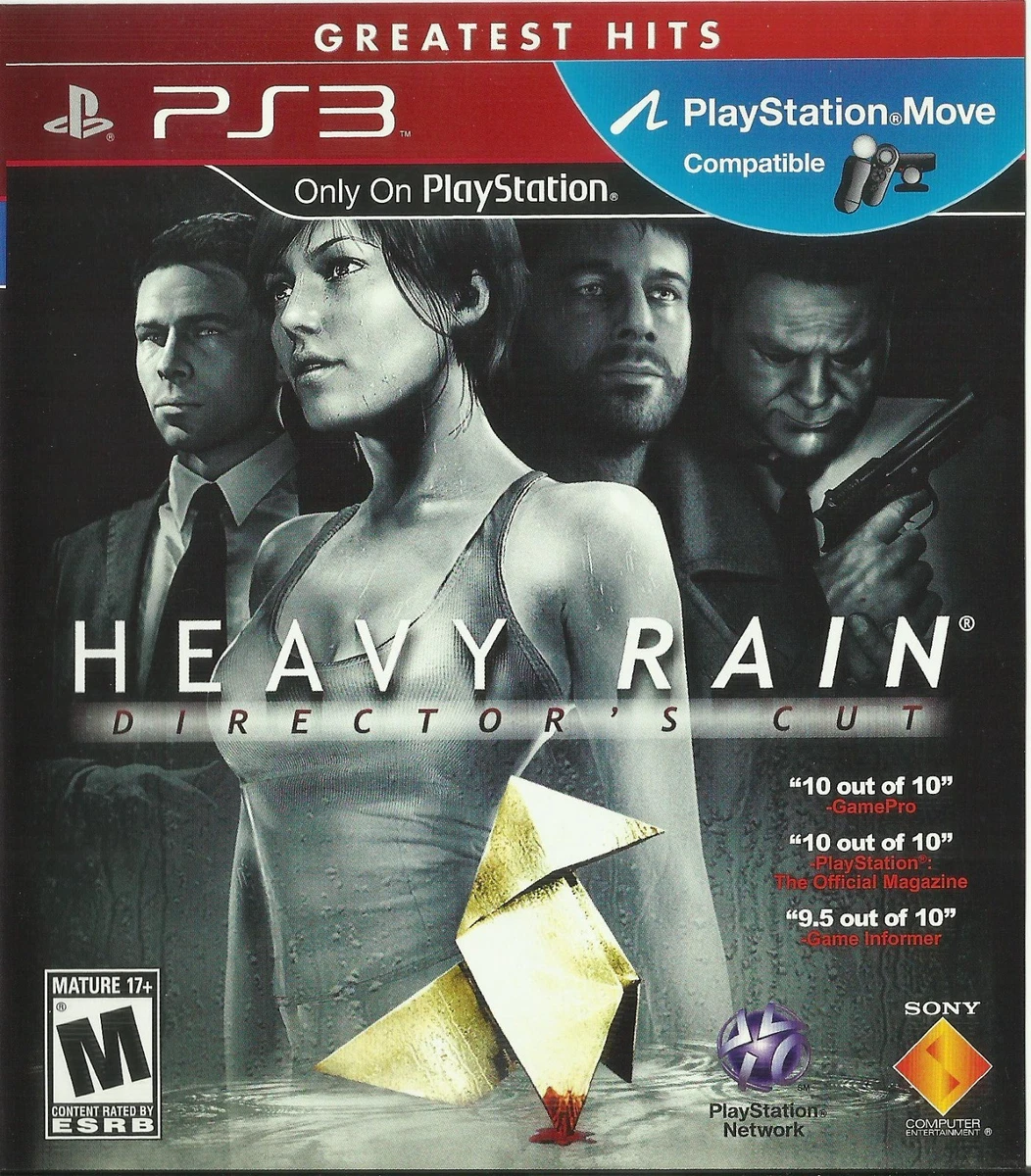 【中古】「非常に良い」Heavy Rain: Director's Cut Heavy Rain-Director's Cut M Mature Rated Video Games for sale | eBay