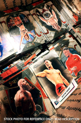 1,250+ WWE WRESTLING BULK BASE CARDS 2020-2026 PRIZM SELECT TOPPS 10LBs+ BOX  