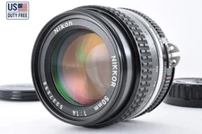 US Duty Free [MINT-] Nikon Ai-S Nikkor 50mm f/1.4 MF Lens F Mount From JAPAN 267