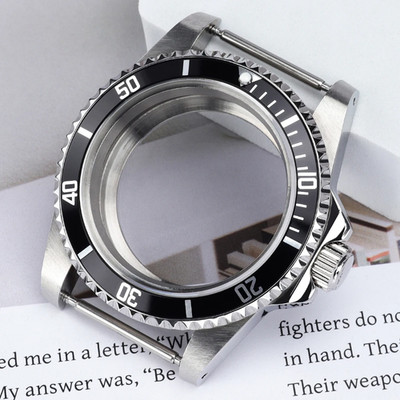 High Quality 38MM Watch Case Sapphire Glass for Retro Submariner NH35 NH36 NH34 