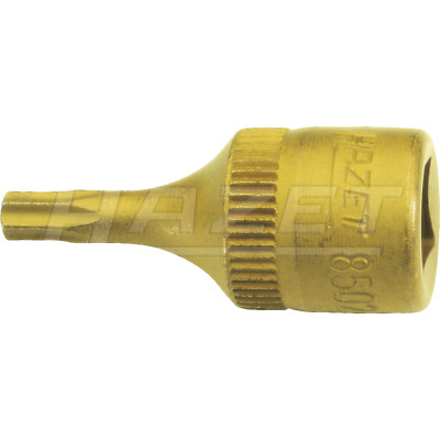 Hazet 8502-T40 TORX Hollow 6.3mm (1/4'') T40 TiN Screwdriver Socket