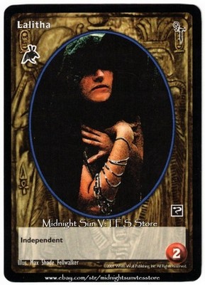 Lalitha Followers of Set (The Ministry) Final Nights V:TES VTES Vampire CCG