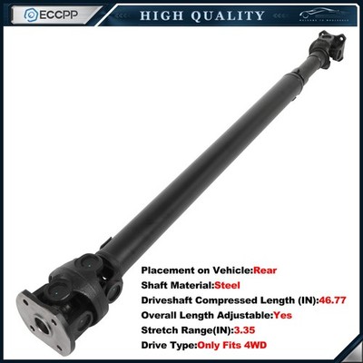 ECCPP Rear Driveshaft For Toyota 4Runner 1996-2000 936-796 4WD Automatic/Manual