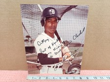 VTG Lou Whitaker AUTOGRAPHED Type 1 Photo 8x10 Tigers 