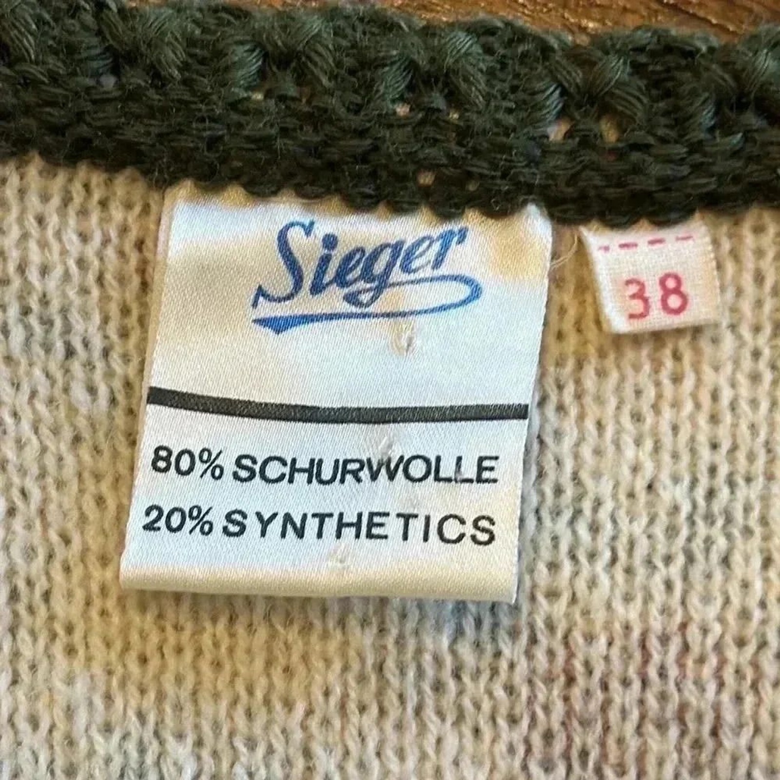 Siegel (German) | 60’s Virgin Wool Blend, 2-Piece Floral Skirt & Jacket Set image 5