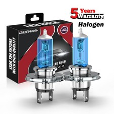2x H4 Halogen Headlight High Low Bulbs For Ford Focus Se Sedan 4-door 2000-2004