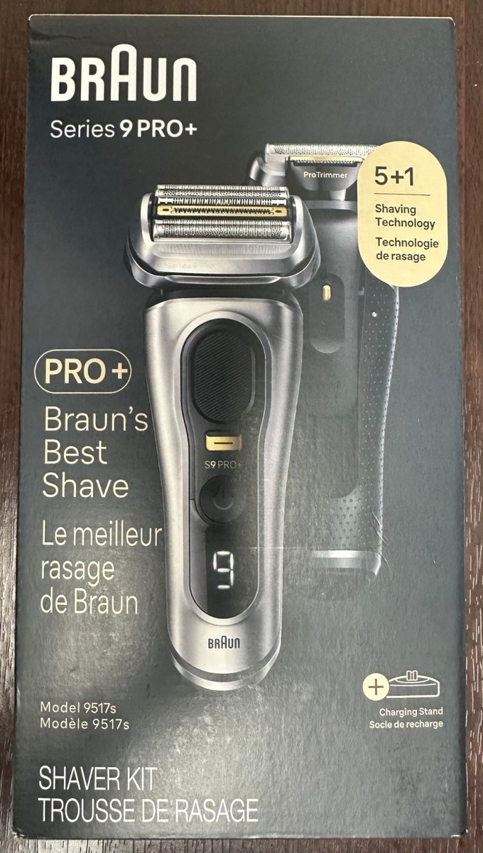 Braun Men's Series 9 Pro+ Electric Razor Shaver - 9517s BRAND NEW