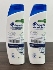 Head & Shoulders Classic Clean Anti-Dandruff Shampoo 250mL 2 Pack New