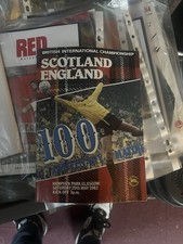 Scotland V England 1982 British Championship 100 Centenary Match