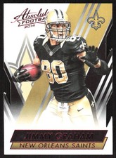 2243I 2010 Panini Absolute Memorabilia #150 Jimmy Graham Spectrum Red