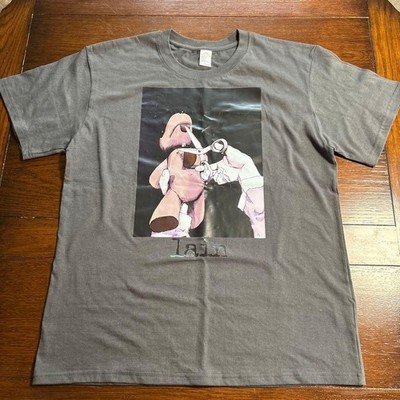 Serial Experiments Lain Bikini Girl T-Shirt Size L
