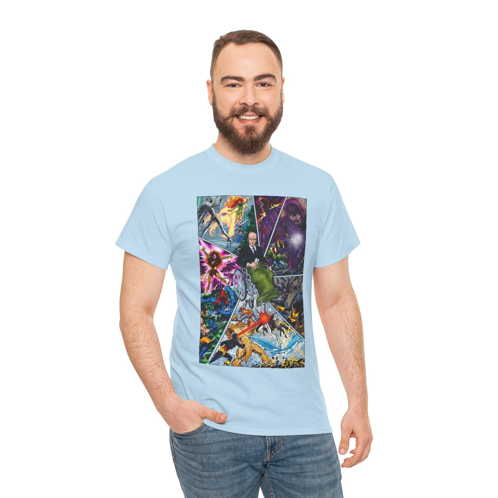 Professor X T-Shirt - John Byrne Art - X-Men, Charles Xavier - Marvel Comics