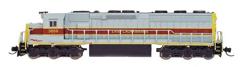INTERMOUNTAIN ESCALA N SD45-2 ERIE LACKAWANNA CON SONIDO ESU #3677 PN 69591S07 | Zustand: New