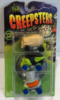 PLAYING MANTIS CREEPSTERS 3 PACK CHASE GOOD HYDE N. SEEK, GOBLIN, EVIL BONE HEAD
