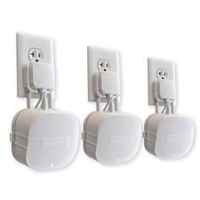 3 PCS The Eero Genie Wall Mount Outlet Holder Stand for eero 6 6 Mesh WiFi