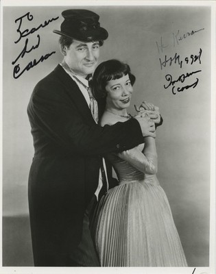 Sid Caesar & Imogene Coca- Signed Vintage Photograph