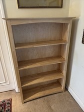 John Lewis Wood Shelving Unit 150cm Tall, 100.5cm Wide 33cm deep4 shelves