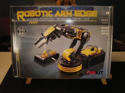 Robotic Arm with Gripper, Interactive, No Soldering Needed, ++ (SEE DESCRIPTION)