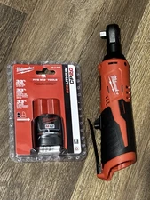 Milwaukee 2457-20 M12 12V 3/8" Inch Cordless Ratchet Tool + M12 Battery CP2.0