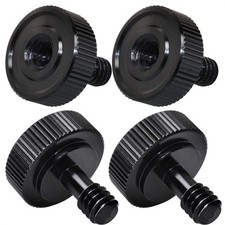 4Pcs Camera Quick Release Thumb Screw Tripod L Type Screw 1/4 Male to 1/4 Fem...