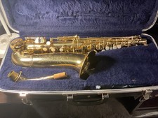 1969 Conn Nogales alto Saxophone with cleaning kit Needs work though