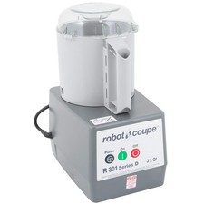 Robot Coupe R301B 4 Qt. / 3.7 Liter Gray Batch Bowl Food Processor - 1 1/2 hp