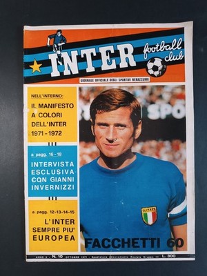 rivista INTER FOOTBALL CLUB-NUMERO 3 1989-IL RITORNO DI KALLE POSTER
