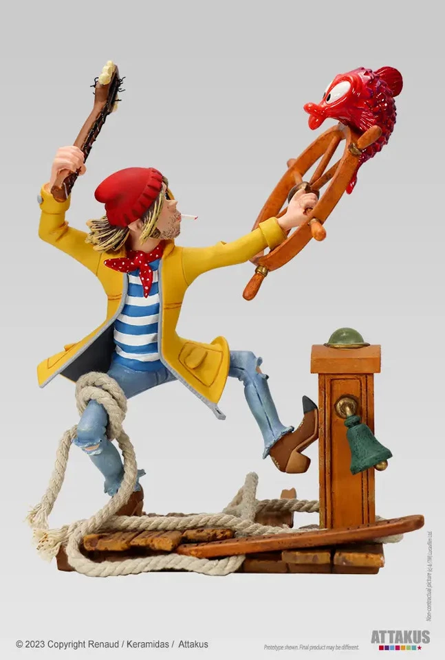 Figurine résine RENAUD - Dès que le vent soufflera… Version classique - Made - Photo 2/4