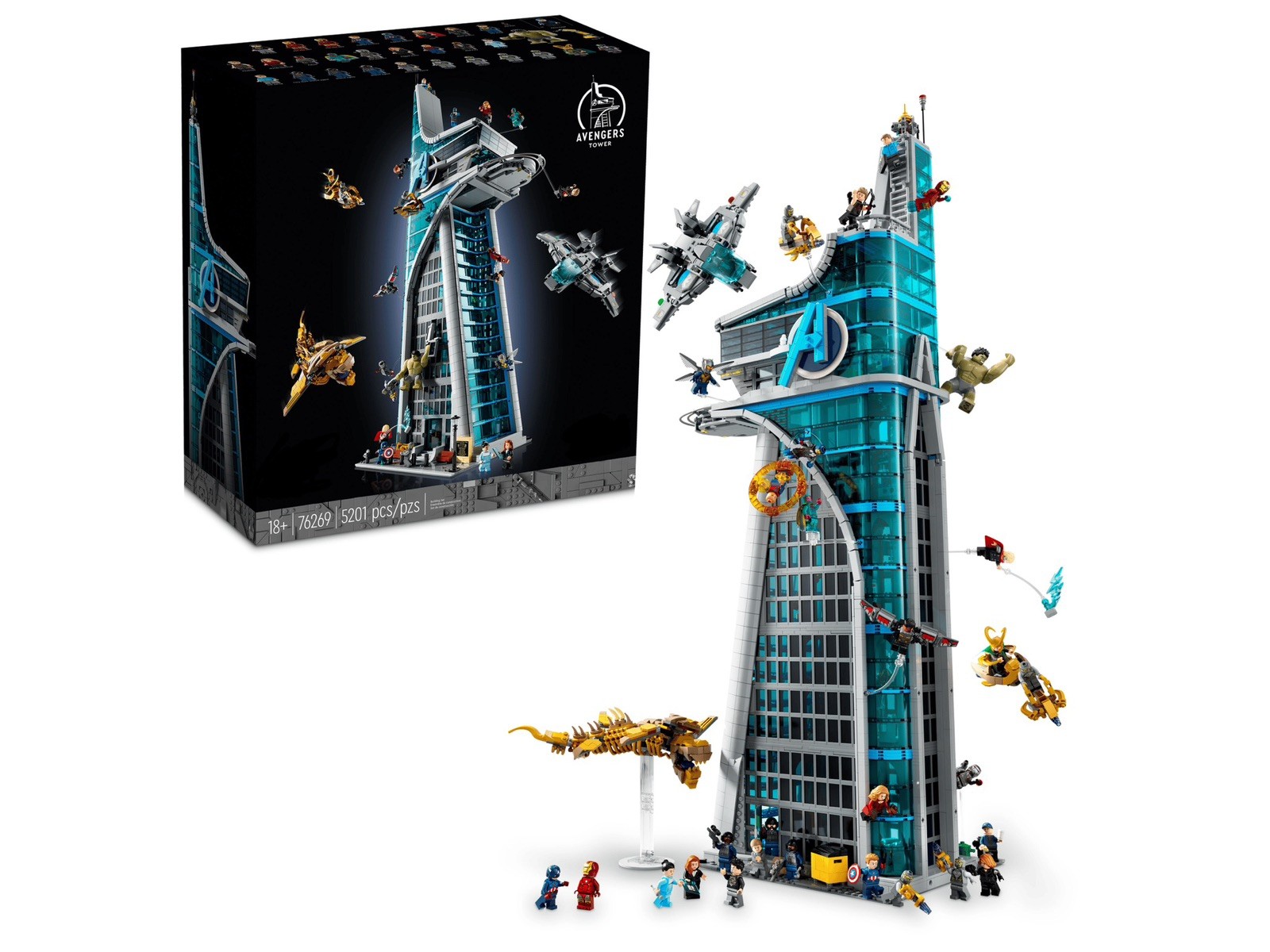 Avengers Tower 76269 Building Bricks Set 5201 Pieces