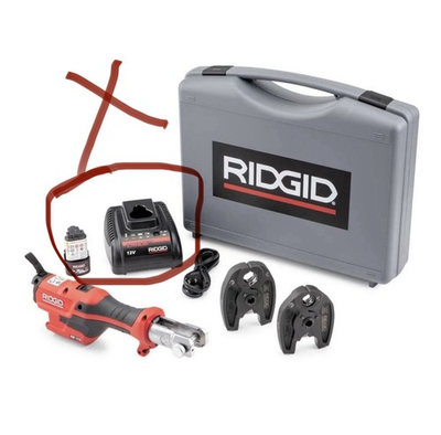#ad RIDGID RP 115 Mini Press Tool Kit for 1 2quot; 3 4quot; Copper NO BATTERY OR CHARGER $899.99