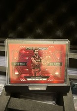 2021-22 Panini Obsidian - Pitch Black Evan Mobley #15 Electric Etch Red Flood  