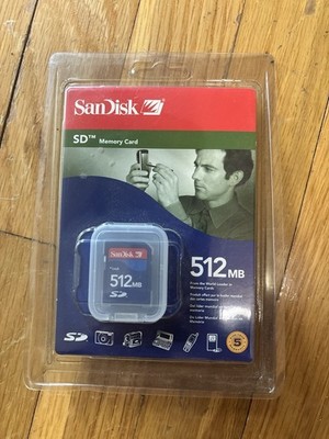 SanDisk 512MB SD Card - SDSDB-512-768