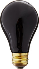 Incandescent Black Nightlight Bulbs for Reptiles, 100 Watt