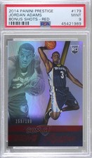 2014 Panini Prestige Bonus Shots Red Plus /199 Jordan Adams #179 PSA 9 MINT 00e8