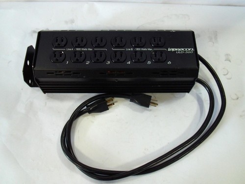 Leprecon ULD-360 HP Duplex 6-Channel Dimmer 90-06-0253