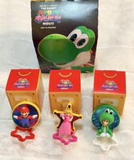McDonald  s 2026 SUPER MARIO Galaxy Happy Meal Toy LUIGI, Mario, Princess Peach