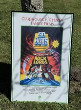RARE GOBOTS BATTLE OF ROCK LORDS DECORATIVE MOVIE POSTER