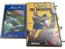 Lot de jeux Amstrad CPC Harrier Attack 3D Boxing Bridge-It Fruit Machine PAL UK