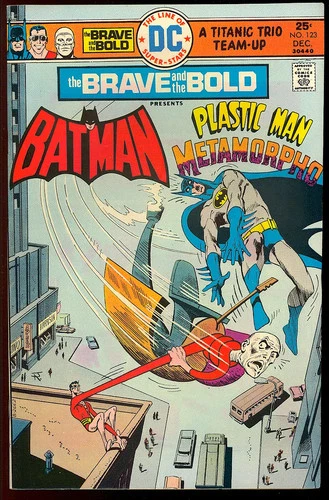 Brave and the Bold #123 High Grade Bronze Age Vintage Batman Comic 1975 VF-