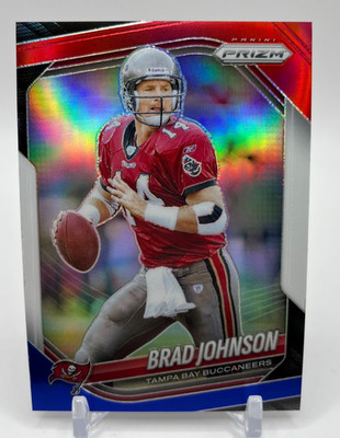 2025 Panini Prizm Brad Johnson #213 Red White & Blue Prizm | eBay