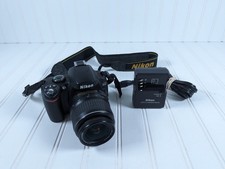 NIKON D40 Camera 6.1MP DSLR w/ 18-55mm Lens Charger Tested Free Shipping