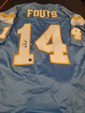 DAN FOUTS BABY BLUE SAN DIEGO CHARGERS JERSEY-SCHWARTZ SPORTS