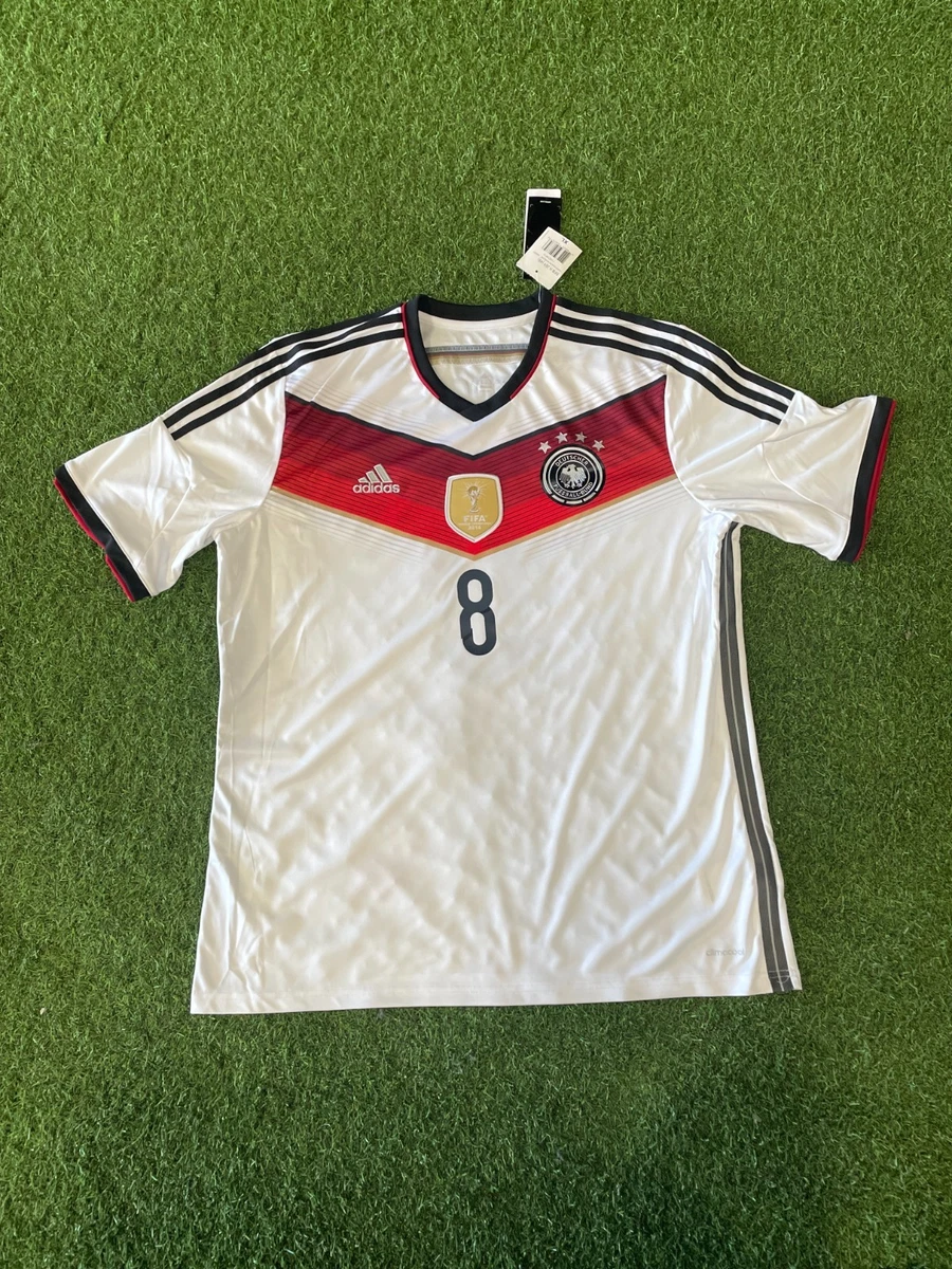 【正規品！】ドイツ代表 マリオ・ゲッツェ ユニフォーム 2014アウェイ M ドイツ代表（H）W杯 2014 ゲッツェ＃19 + 決勝マッチデイ