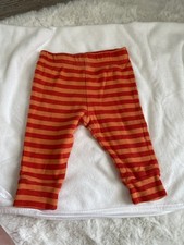Gerber 0-3m Orange Pants Boys